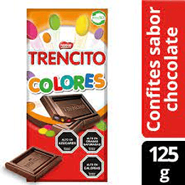 CHOCOLATE EN BARRA TRENCITO NESTLE COLORES 120GRS