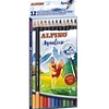 LAPICES DE COLORES ALPINO ACUARELABLES 12 COLORES 1