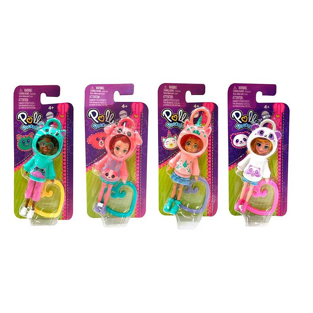 MUÑECA POLLY POCKET SURTIDO HOODIE AMIGOS 1