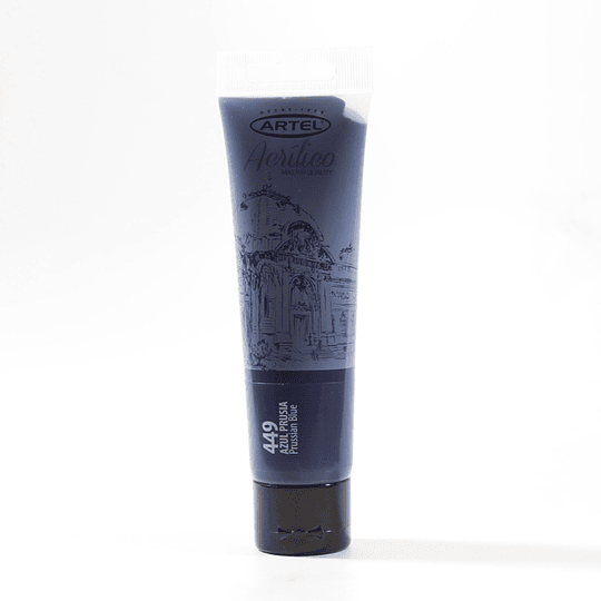 PINTURA ACRILICA ARTEL 35ML. AZUL PRUSIA N°449