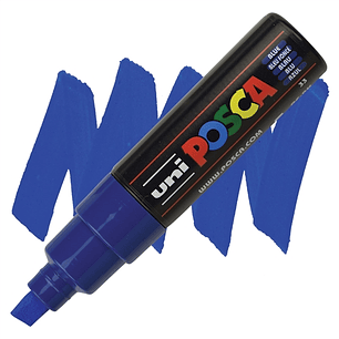 MARCADOR POSCA PC-8K AZUL 8.0 MM