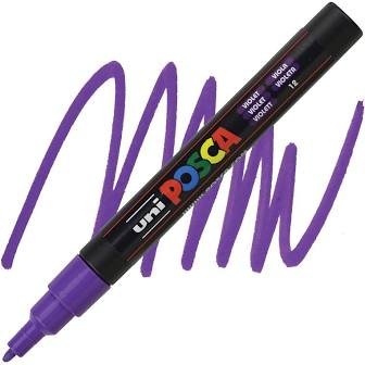 MARCADOR POSCA 3M VIOLETA 0.9 - 1.3 MM 1