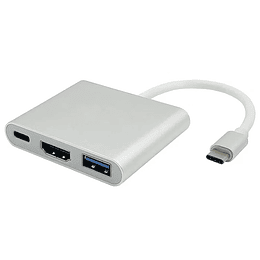 ADAPTADOR IRT TYPO C A HDMI-USB-TYPO C 14CM 