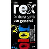 PINTURA SPRAY REX USO GENERAL NEGRO BRILLANTE 400ML 1