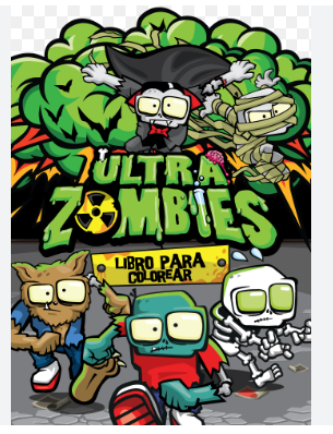 LIBRO DE COLOREAR TORRE ULTRA ZOMBIES 16HJS. 1