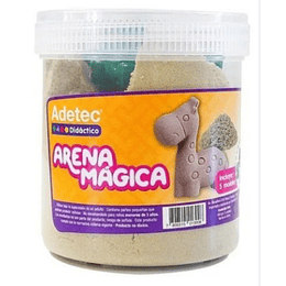 ARENA MAGICA ADETEC COLOR NATURAL 450 GRS C/MOLDE 