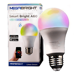 AMPOLLETA LED SMART MEGABRIGHT A60 10W E-27 WIFI