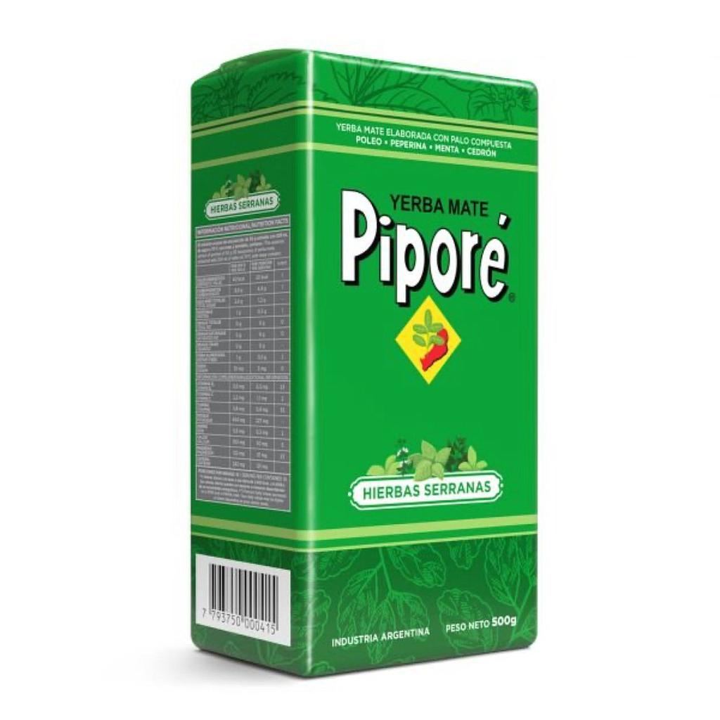 YERBA MATE PIPORE HIERBAS SERRANAS 500 GRS 1