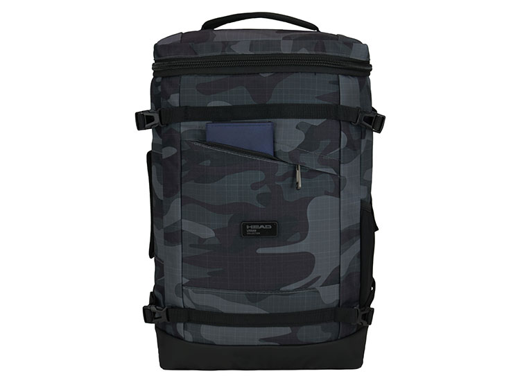 MOCHILA HEAD LAGER MIX CAMO 31 LTS GRIS OSCURO 1
