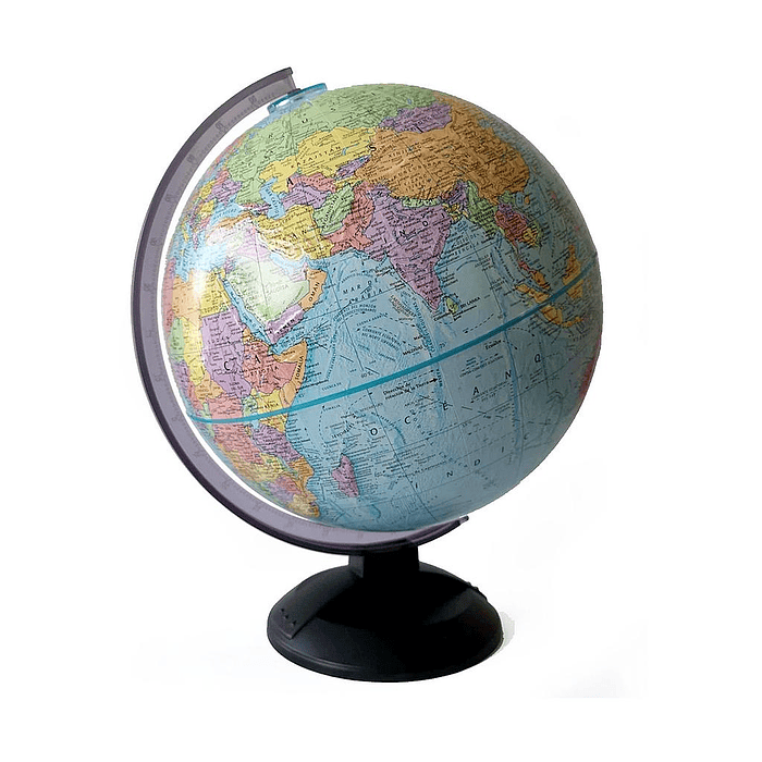 GLOBO TERRAQUEO GLOBEMASTER BASE PLASTICA 30CM AZUL