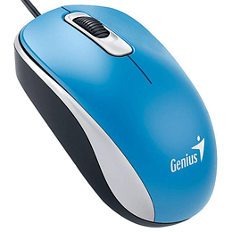 MOUSE ALAMBRICO GENIUS DX-110 AZUL