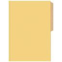CARPETA CARTON BUHO OFICIO BEIGE ( CH ) 1