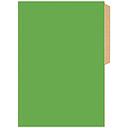 CARPETA CARTON BUHO OFICIO VERDE CLARO ( CH ) 1