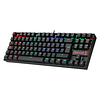 TECLADO MECANICO REDRAGON GAMING KUMARA BLACK K552RGB SWITCH ROJO 1