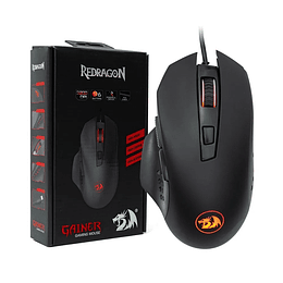 MOUSE GAMER REDGRAGON RGB GAINER 3200DPI M610