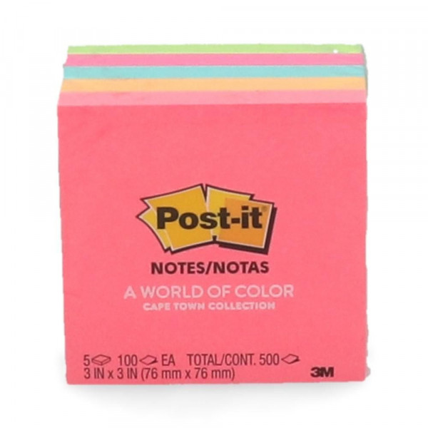 NOTA POST-IT 3M NEON 654 1