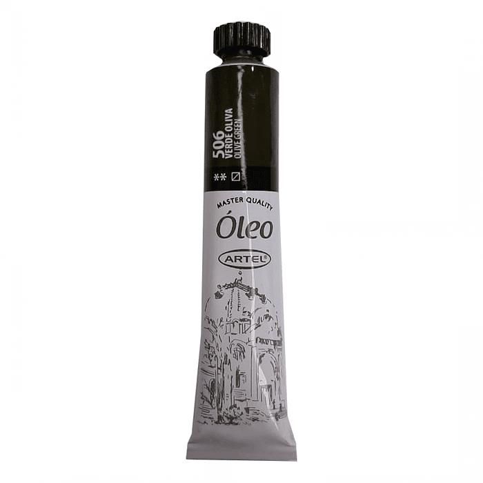 PINTURA OLEO ARTEL 22ML VERDE OLIVA