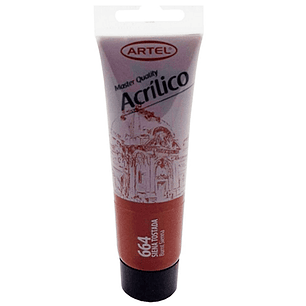 PINTURA ACRILICA ARTEL 100ML. SIENA TOSTADA N°664