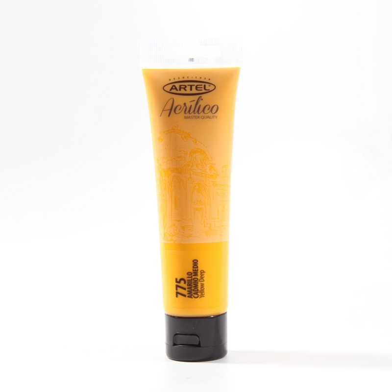 PINTURA ACRILICA ARTEL 35ML. AMARILLO CADMIO CLARO N°774 1