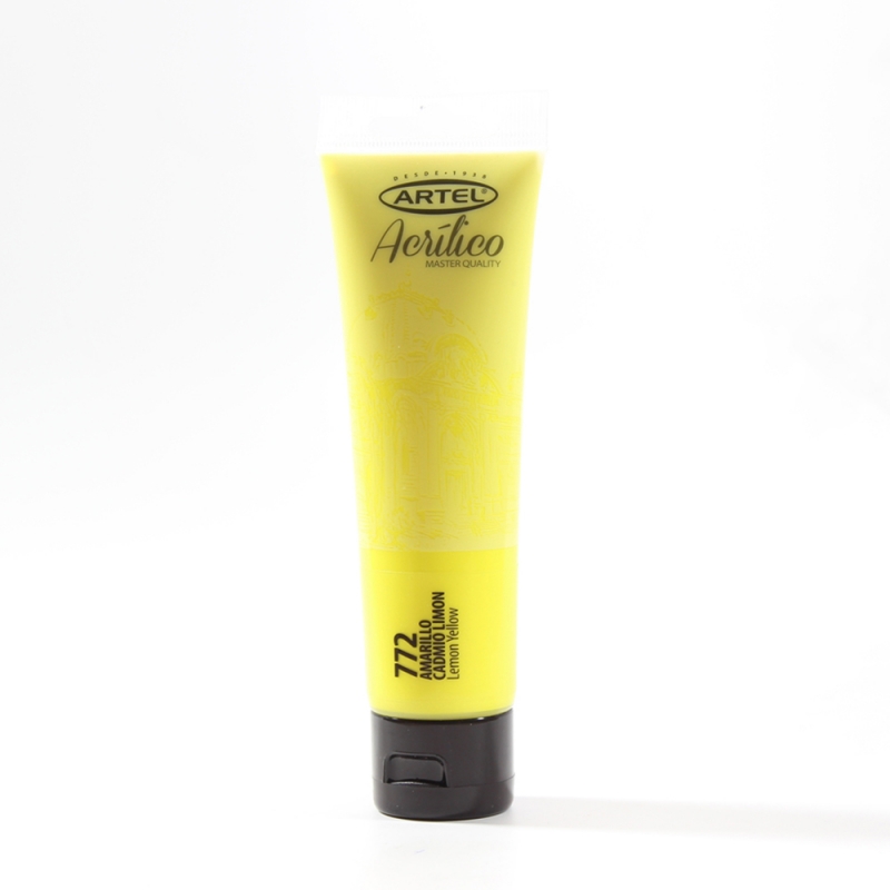PINTURA ACRILICA ARTEL 35ML. AMARILLO CADMIO LIMON N°772 1
