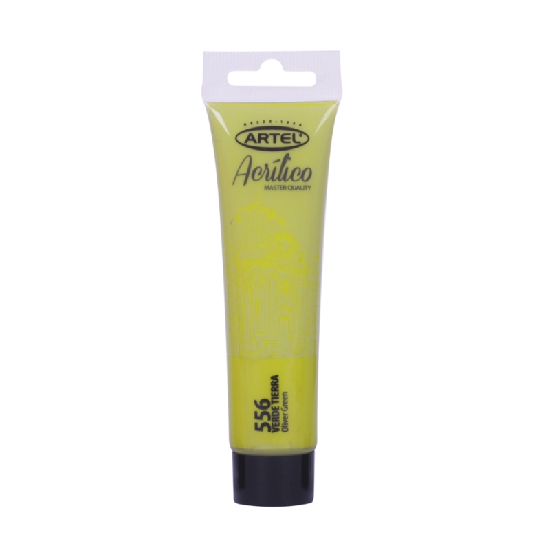 PINTURA ACRILICA ARTEL 35ML. VERDE TIERRA N°556 1