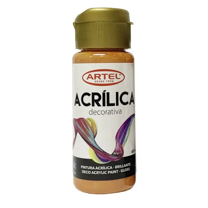 PINTURA ACRILICA ARTEL 60ml DECO NARANJA N° 770 1