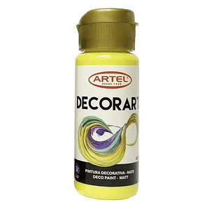 PINTURA DECORART ARTEL 60 ml AMARILLO Nº 72