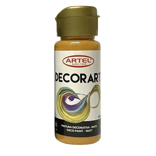 PINTURA DECORART ARTEL 60 ml AMARILLO OCRE Nº 73