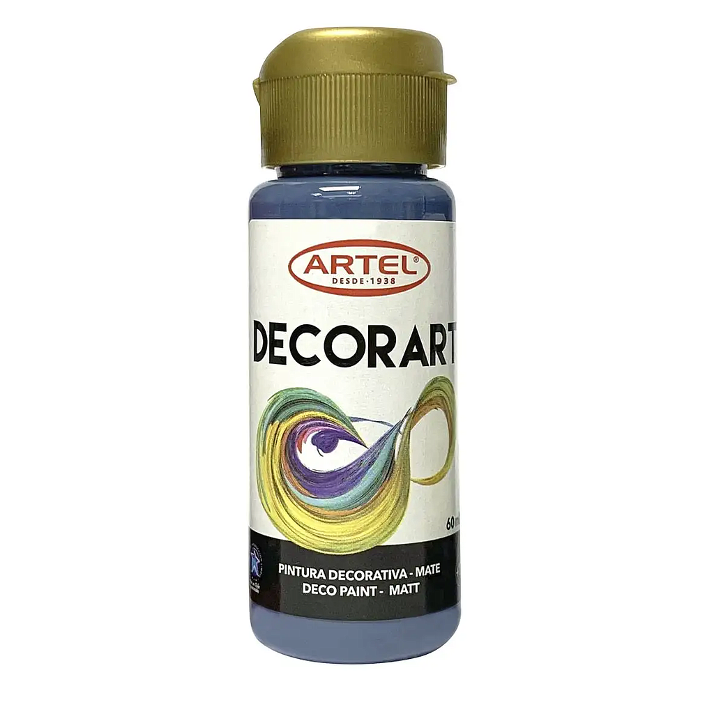 PINTURA DECORART ARTEL 60 ml AZUL CLARO Nº 40 1