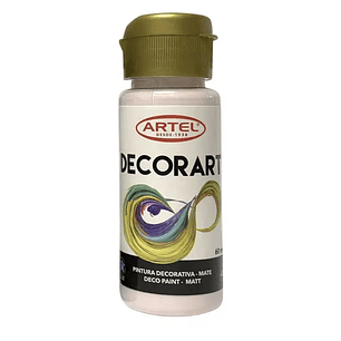 PINTURA DECORART ARTEL 60 ml PASTEL ROSADO Nº 105