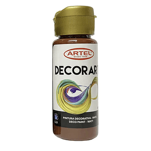 PINTURA DECORART ARTEL 60 ml SIENA TOSTADA Nº 64