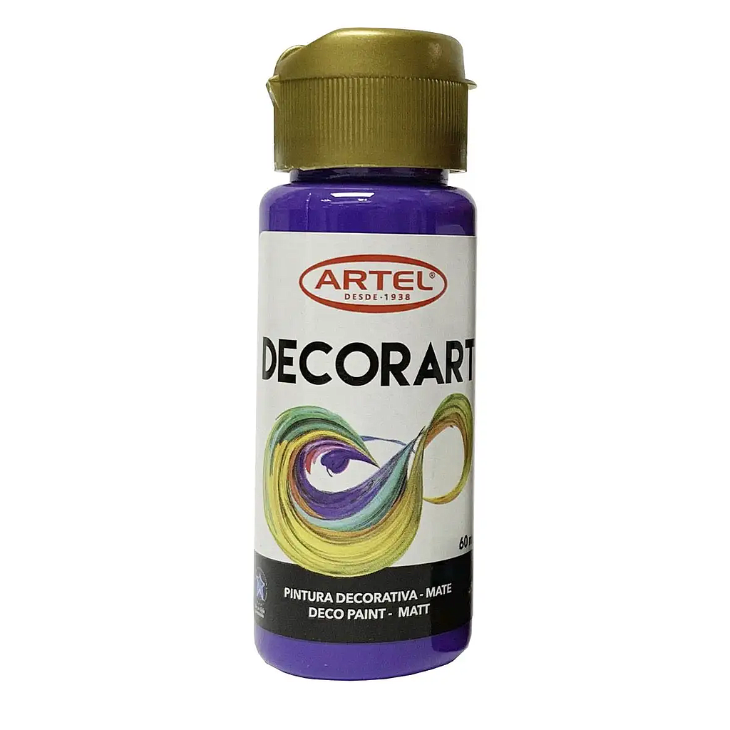 PINTURA DECORART ARTEL 60 ml VIOLETA Nº 46 1