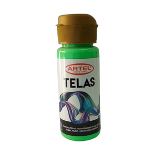 PINTURAS P/ TELAS ARTEL 60 ml NEON VERDE N° 151
