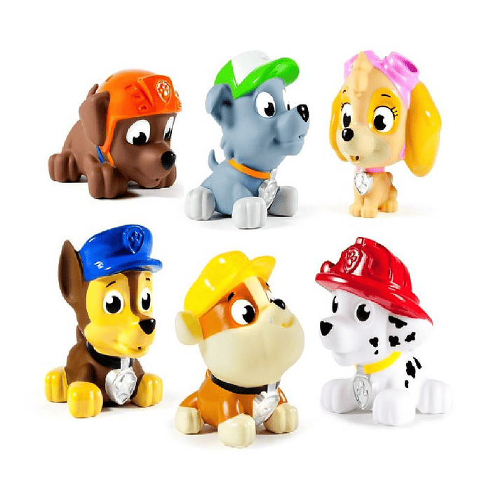 FIGURAS PAW PATROL DE BAÑO +3a. NICKEL. IMEXP.(COD.6040909)