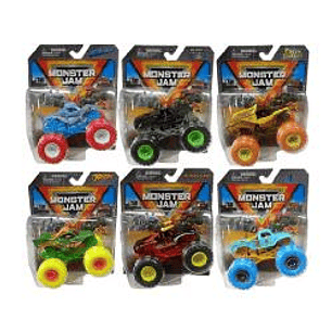 MONSTER JAM VEHICULO METALICO 1:64 +3a. IMEXP. (COD.6061233)