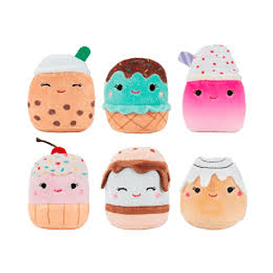 PELUCHE SQUISHMALLOWS SET 6 UNID. 5CMS. +0a. IMEXP.(COD.SQM0216)