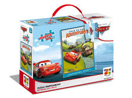 PUZZLE 60 PIEZAS CARS MALETA 3+ 52X38CMS.  ADP-6690-CA 1
