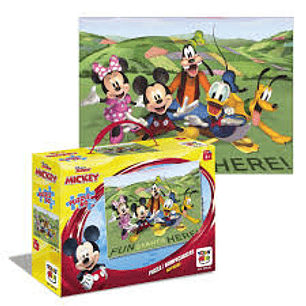 PUZZLE MICKEY 60 PZAS MALETA  ADP-1690-MI