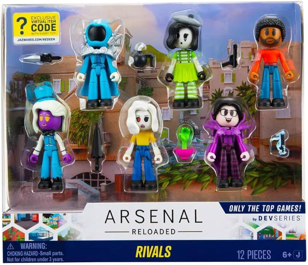 SET FIGURAS DEVSERIES RIVALS12PZS. +6a. IMEXP.(COD.CRS0042) 1