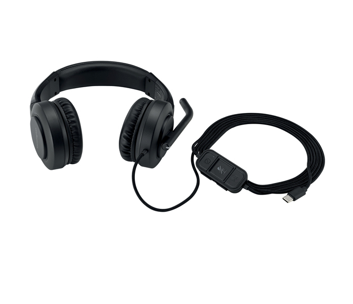 AUDIFONOS KENSINGTON PRO H1000 C/MICROFONO CON CANCELACION DE RUIDO USB-C NEGRO K83450WW 1