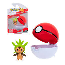 FIGURA POKEMON POKEBOLA CHESPIN +4a. IMEXP. (COD.PKW3134)  1