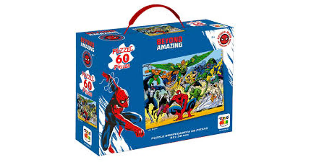 PUZZLE SPIDER MAN 60 PIEZAS +3