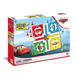 JUEGO DE MESA LUDO CARS DISNEY TOYNG 5+ ADJ-60225