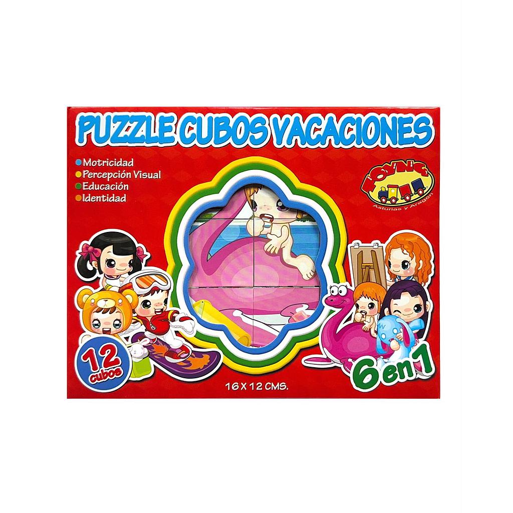 PUZZLE CUBO 6 EN 1 TOYNG 16X12 CMS. 3+ AA-8050 1