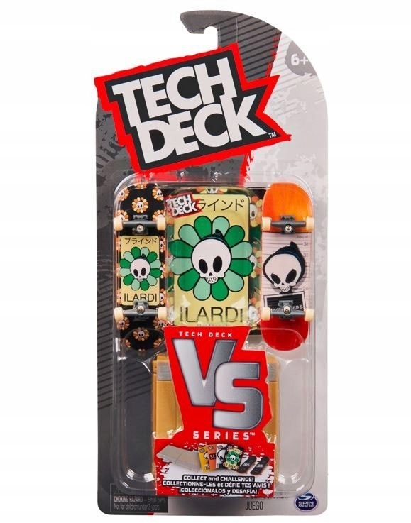 SKATE MINI TECH DECK PACK 2 SKATE + ACCESORIOS IMEXP. (6066629) +6 1