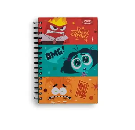 LIBRETA ARTEL INTENSAMENTE 2 CON ESPIRAL A5 ( DESC. ) 1