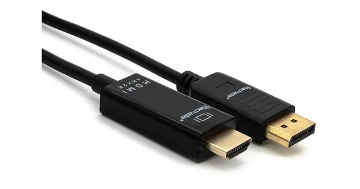 CABLE DISPLAYPORT A HDMI 4K TECMASTER 1.8 MTS