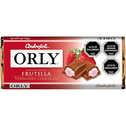 CHOCOLATE ORLY FRUTILLA AMBROSOLI 115GRS. 