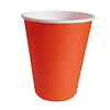 VASO POLIPAPEL ROJO 250CC 20 UNID. 1