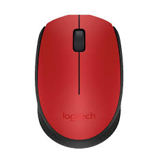 MOUSE LOGITECH M170 INALAMBRICO 2.4GHZ ROJO 1